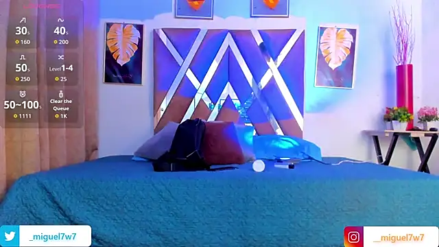   Miguel7w7 online show from November 27, 5:59 pm