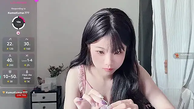 Snapshot of bunny-- chatting on June 3, 5:10 am bunny-- online show from June 3, 5:10 am