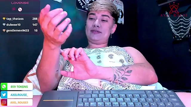 AxelRouse3 online show from December 19, 2:29 am