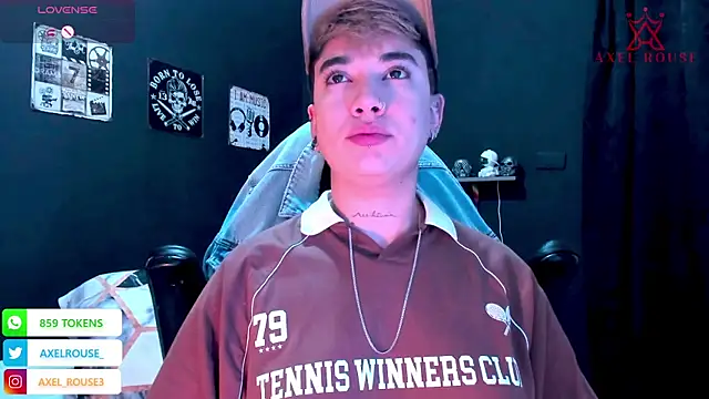 AxelRouse3 online show from January 9, 12:57 am