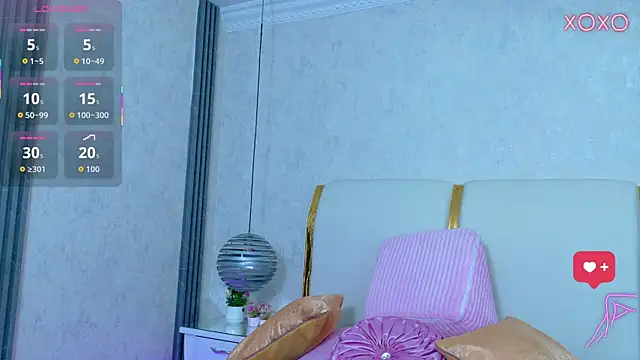 Snapshot of MoliBunny chatting on June 12, 4:44 am MoliBunny online show from June 12, 4:44 am