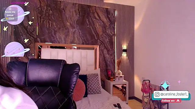 Caroline foster1 online show from February 25, 12:15 pm