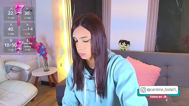 Snapshot of Caroline_foster1 chatting on June 10, 12:15 pm Caroline foster1 online show from June 10, 12:15 pm