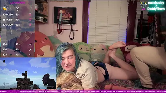 rosiebuddy online show from February 2, 1:15 am