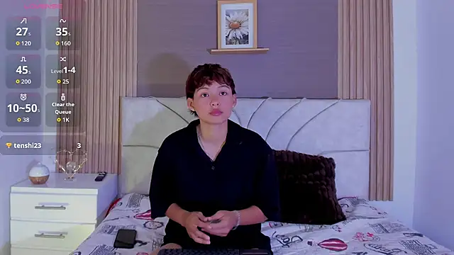 Snapshot of tefi_meow_ chatting on March 28, 1:33 pm tefi meow online show from March 28, 1:33 pm