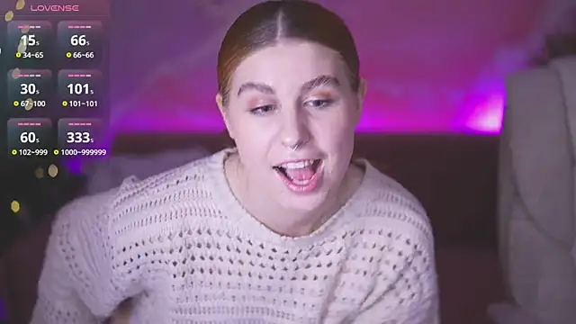 GingerPinky online show from December 21, 8:16 pm