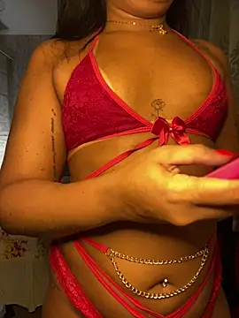 Snapshot of Kacaah chatting on February 4, 4:40 am Kacaah online show from February 4, 4:40 am