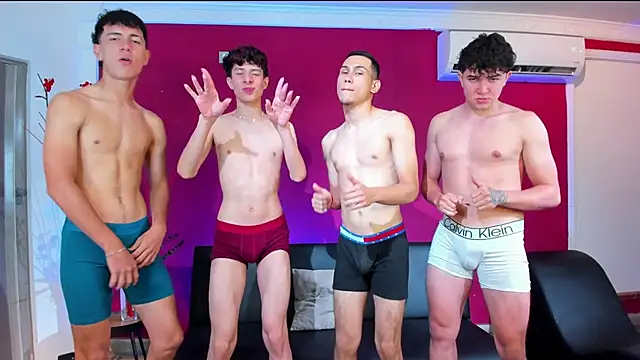 Sexiest BoysW online show from April 10, 8:35 pm