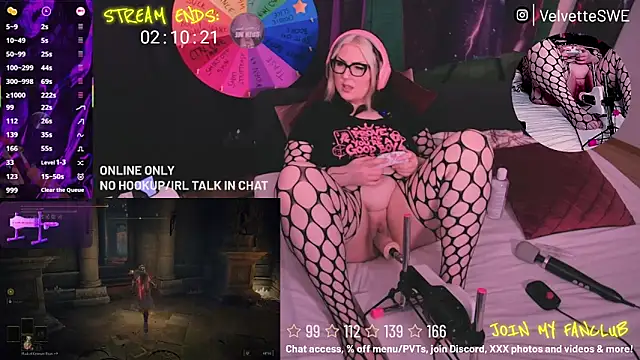 VelvetteSWE online show from June 22, 3:58 am