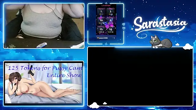 Snapshot of Sarastasia417 chatting on June 17, 5:10 am Sarastasia417 online show from June 17, 5:10 am
