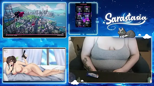 Snapshot of Sarastasia417 chatting on June 21, 8:11 pm Sarastasia417 online show from June 21, 8:11 pm
