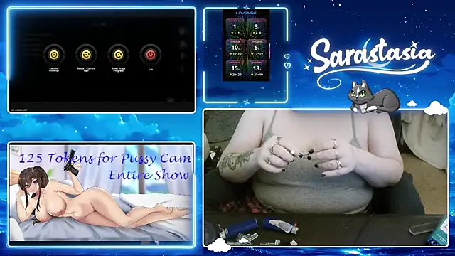 Snapshot of Sarastasia417 chatting on July 4, 11:33 pm Sarastasia417 online show from July 4, 11:33 pm