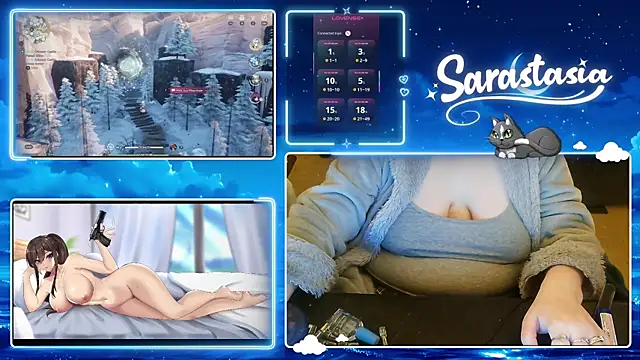 Snapshot of Sarastasia417 chatting on July 10, 2:38 am Sarastasia417 online show from July 10, 2:38 am