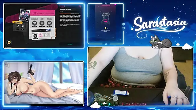 Snapshot of Sarastasia417 chatting on July 12, 9:50 pm Sarastasia417 online show from July 12, 9:50 pm