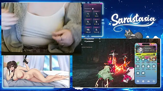 Snapshot of Sarastasia417 chatting on July 21, 5:54 am Sarastasia417 online show from July 21, 5:54 am