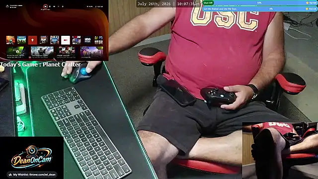 DeanonCam online show from July 26, 3:08 pm
