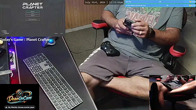 DeanonCam online show from July 31, 5:23 pm