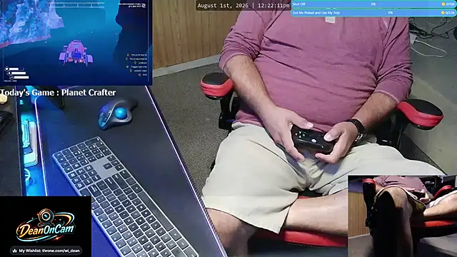 DeanonCam online show from August 1, 5:23 pm