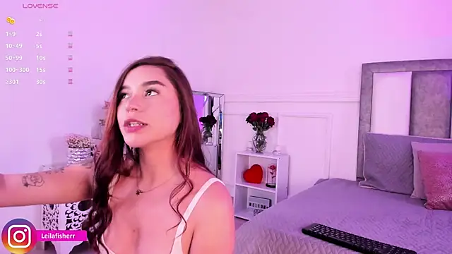 Leilafisherr online show from March 10, 9:20 pm