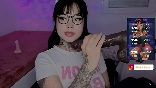 Snapshot of Electra_Starkk chatting on April 11, 12:20 pm Electra Starkk online show from April 11, 12:20 pm