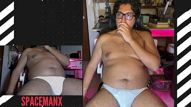 Snapshot of spacemanx_eddy chatting on July 17, 3:46 am spacemanx eddy online show from July 17, 3:46 am