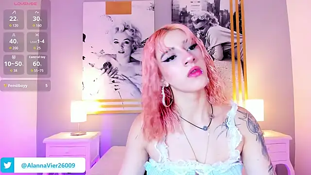 AlannaViera online show from June 27, 11:59 am