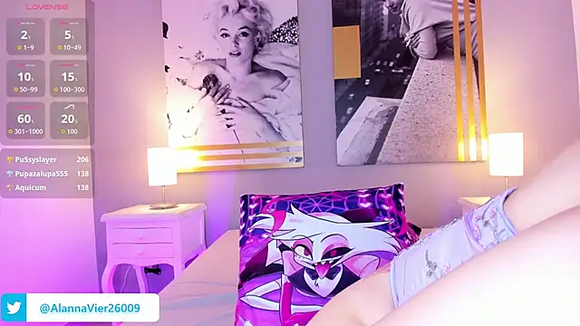 AlannaViera online show from July 24, 2:59 pm