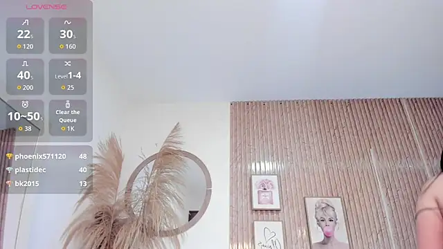 Sally Dvine online show from March 8, 2:04 am