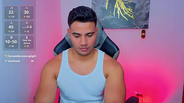 Snapshot of AndresRodriguez1 chatting on June 13, 11:35 pm AndresRodriguez1 online show from June 13, 11:35 pm