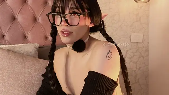 Snapshot of Nioki_ chatting on August 3, 11:59 am Nioki online show from August 3, 11:59 am