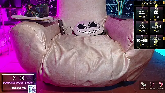 GoddessJulietteNoiir online show from April 25, 11:13 am