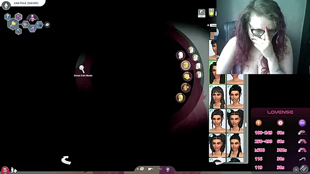 Snapshot of linafolie chatting on April 3, 12:36 pm linafolie online show from April 3, 12:36 pm