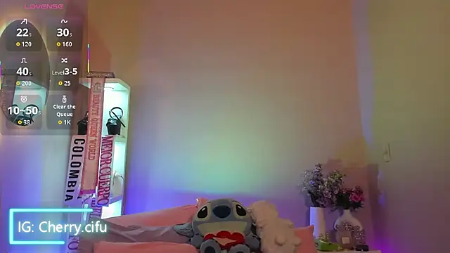 Snapshot of CherrySeraphine1 chatting on July 11, 7:16 pm CherrySeraphine1 online show from July 11, 7:16 pm