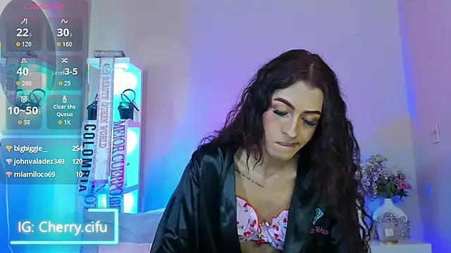 Snapshot of CherrySeraphine1 chatting on July 14, 2:05 am CherrySeraphine1 online show from July 14, 2:05 am