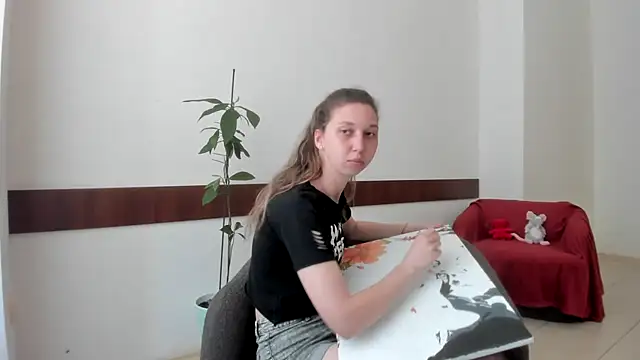 Snapshot of Ellina_Star chatting on June 17, 8:17 am Ellina Star online show from June 17, 8:17 am