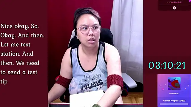 Snapshot of Cypurr chatting on May 7, 9:20 pm Cypurr online show from May 7, 9:20 pm