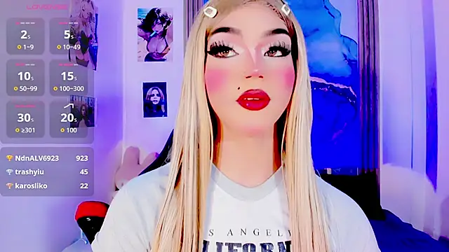 blonde queen- online show from July 16, 7:09 pm