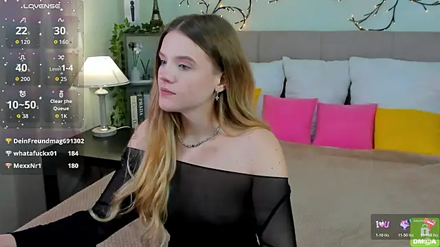 Snapshot of Emma_peach chatting on July 26, 8:21 am Emma peach online show from July 26, 8:21 am