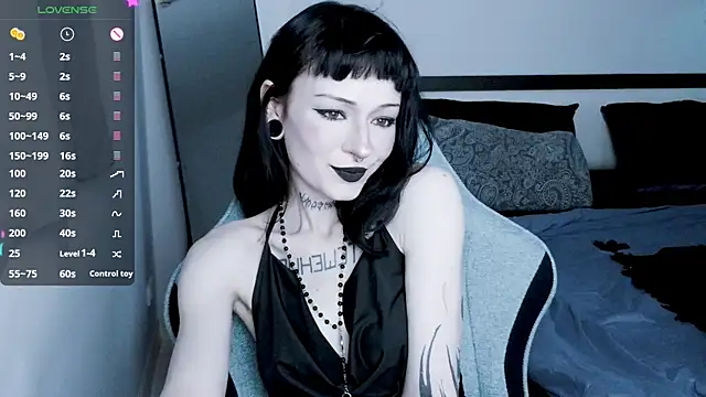 Snapshot of H3xD0ll chatting on June 1, 11:23 am H3xD0ll online show from June 1, 11:23 am