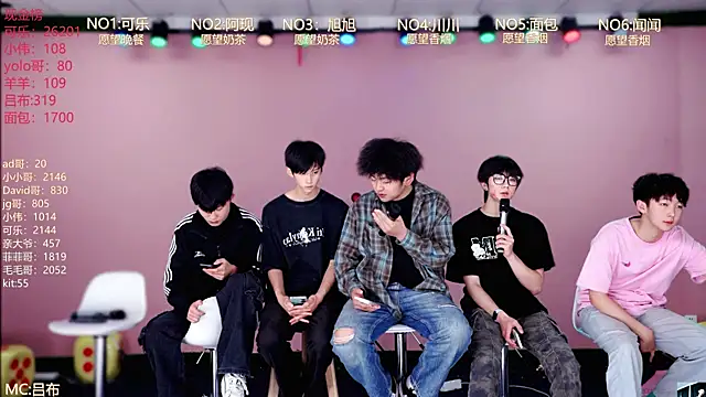 Snapshot of w-lucky02 chatting on April 8, 8:03 am w-lucky02 online show from April 8, 8:03 am