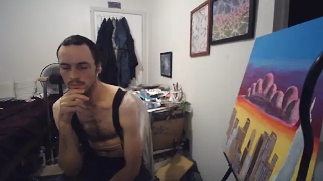 Snapshot of JohnnyMoves chatting on July 24, 2:31 am JohnnyMoves online show from July 24, 2:31 am