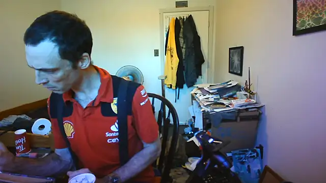 Snapshot of JohnnyMoves chatting on August 4, 10:45 pm JohnnyMoves online show from August 4, 10:45 pm