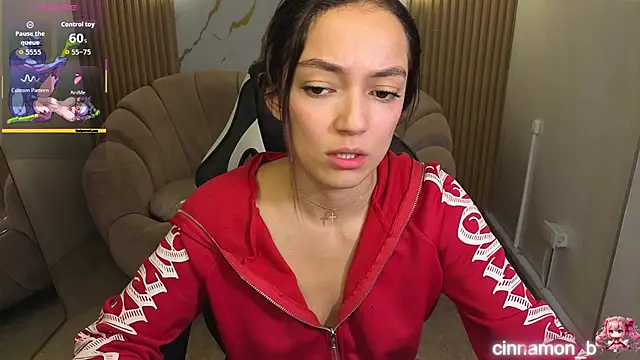 Snapshot of Cinnamon_b chatting on July 26, 12:30 am Cinnamon b online show from July 26, 12:30 am