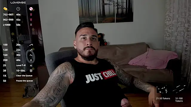 Snapshot of Gymdominus chatting on July 11, 7:16 pm Gymdominus online show from July 11, 7:16 pm