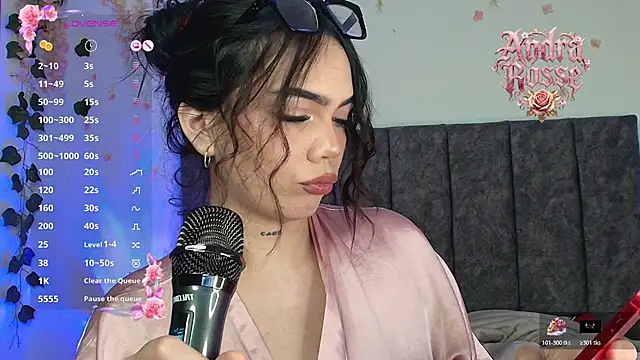 Snapshot of andraa_rossee chatting on July 15, 11:54 pm andraa rossee online show from July 15, 11:54 pm