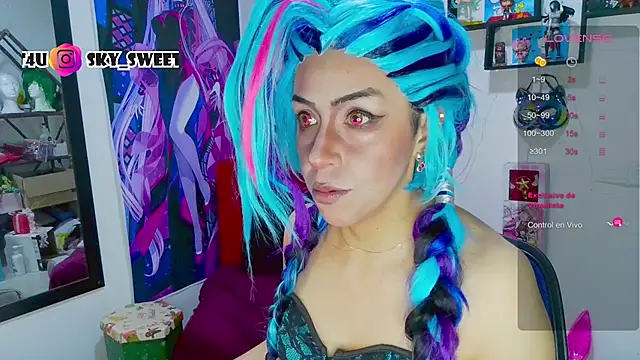 skylady05 online show from August 1, 1:16 am