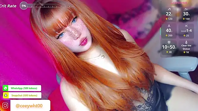 Snapshot of HOTnWILDalice chatting on July 17, 2:29 am HOTnWILDalice online show from July 17, 2:29 am