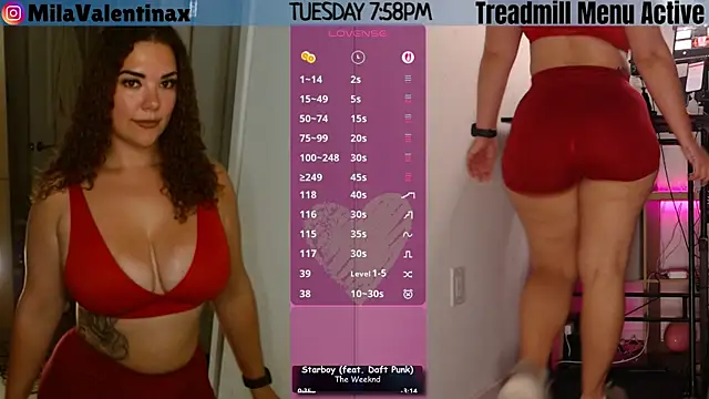 Snapshot of MilaValentina chatting on July 28, 11:58 pm MilaValentina online show from July 28, 11:58 pm