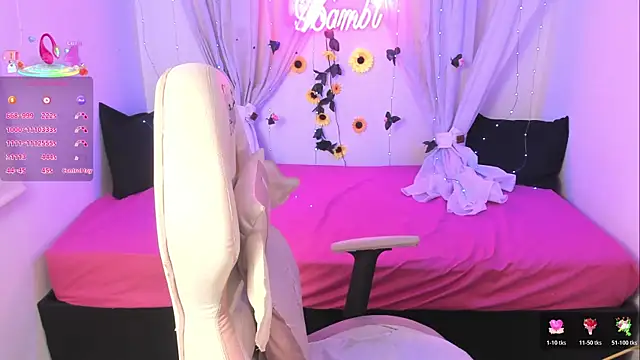 Snapshot of sweetbambi23 chatting on June 6, 1:54 am sweetbambi23 online show from June 6, 1:54 am