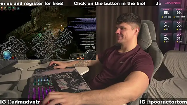 Snapshot of Rus_adventure7 chatting on February 6, 2:37 pm Rus adventure7 online show from February 6, 2:37 pm